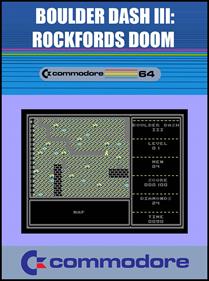 Boulder Dash III: Rockfords Doom	 - Fanart - Box - Front Image
