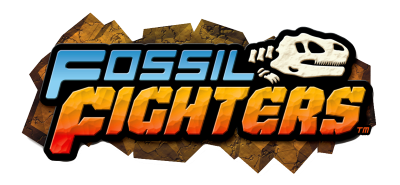 Fossil Fighters - Clear Logo Image
