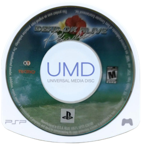 Dead or Alive: Paradise - Disc Image