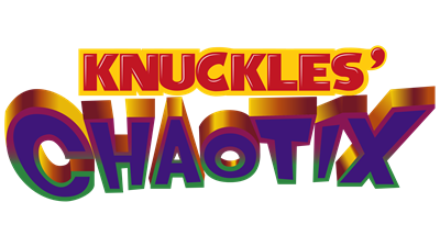 Knuckles' Chaotix - Clear Logo Image
