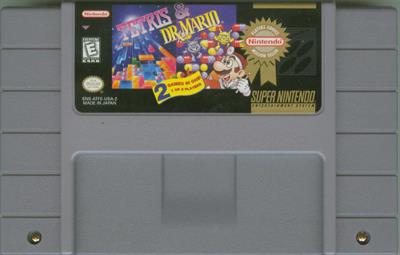 Tetris & Dr. Mario - Cart - Front Image