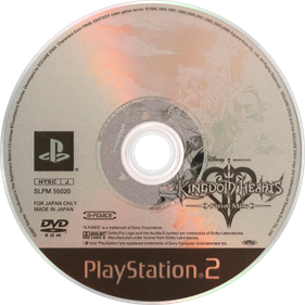 Kingdom Hearts II: Final Mix+ - Disc Image