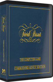 Trivial Pursuit: The Computer Game: Commodore Genus Edition - Box - 3D Image
