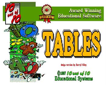 10 Out Of 10 Tables - Screenshot - Game Title Image