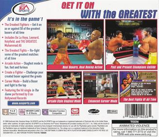 Knockout Kings 2000 - Box - Back Image