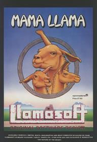 Mama Llama - Advertisement Flyer - Front Image