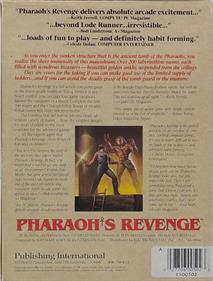 Pharaoh's Revenge - Box - Back Image