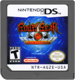 Guilty Gear: Dust Strikers - Cart - Front Image