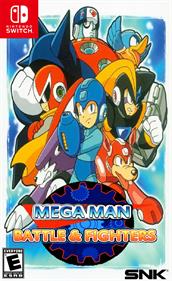 MEGA MAN BATTLE & FIGHTERS - Fanart - Box - Front Image