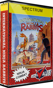 International Ninja Rabbits  - Box - 3D Image