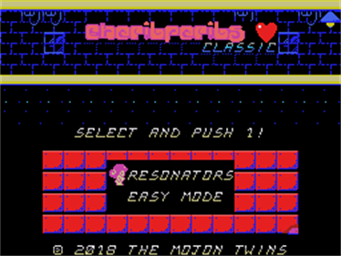 Cheril Perils Classic - Screenshot - Game Title Image