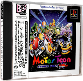 Motor Toon Grand Prix - Box - 3D Image