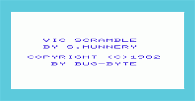 Scramble - Screenshot - Game Title Image