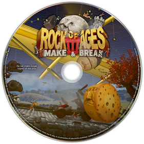 Rock of Ages III: Make and Break - Fanart - Disc Image