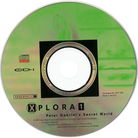 Xplora 1: Peter Gabriel's Secret World - Disc Image