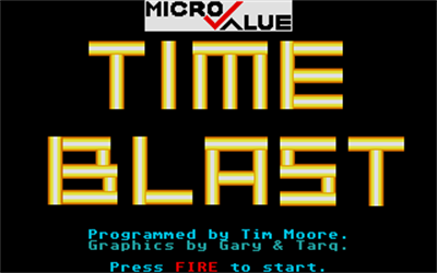 Time Blast - Screenshot - Game Title Image