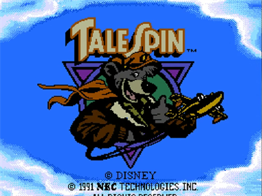 TaleSpin - Screenshot - Game Title Image