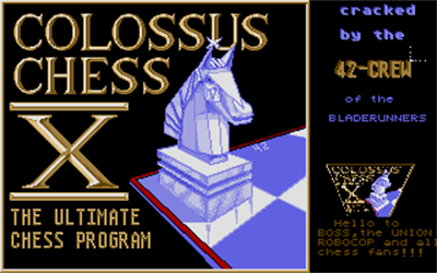 Colossus Chess X - Screenshot - Game Title Image