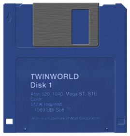 Twinworld - Fanart - Disc Image
