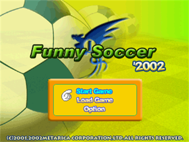 Funny Soccer 2002 - Screenshot - Game Title Image