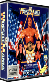 WWF Wrestlemania  - Box - 3D Image