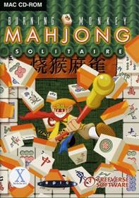 Burning Monkey Mahjong Solitaire - Box - Front Image