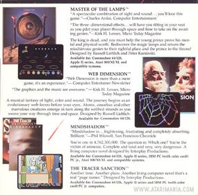 Master of the Lamps - Advertisement Flyer - Front Image