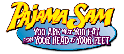 Pajama Sam: You Are what You Eat from Your Head to Your Feet - Clear Logo Image