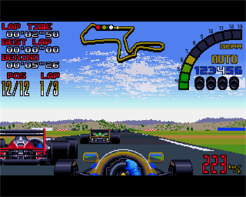 Nigel Mansell's World Championship - Screenshot - Gameplay Image