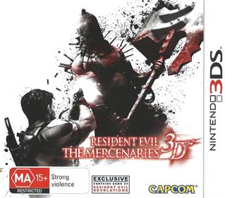 Resident Evil: The Mercenaries 3D - Box - Front Image