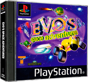 Evo's Space Adventures - Box - 3D Image