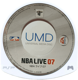 NBA Live 07 - Disc Image