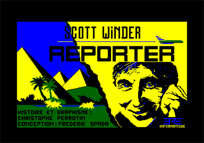 Scott Winder: Reporter - Screenshot - Game Title Image