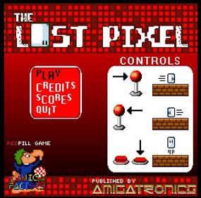 The Lost Pixel - Screenshot - Game Title Image