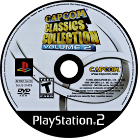 Capcom Classics Collection Vol. 2 - Disc Image