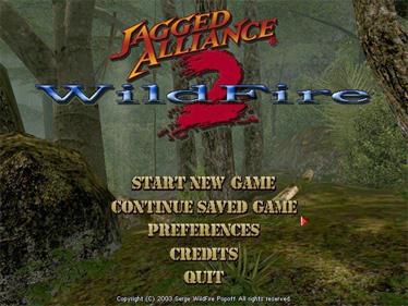 Jagged Alliance 2: Wildfire - Screenshot - Game Title Image