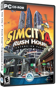 SimCity 4: Rush Hour - Box - 3D Image