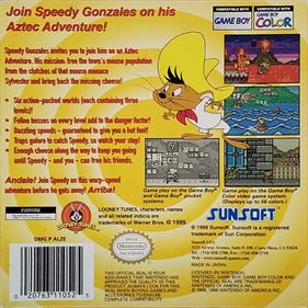 Speedy Gonzales: Aztec Adventure - Box - Back Image