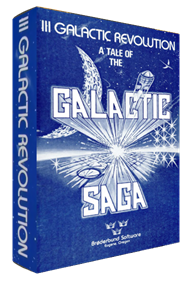 Galactic Saga III: Galactic Revolution - Box - 3D Image