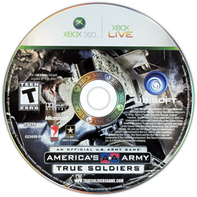 America's Army: True Soldiers - Disc Image