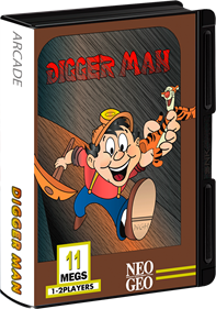 Digger Man - Box - 3D Image