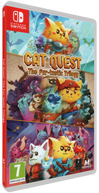 Cat Quest: The Fur-tastic Trilogy - Box - 3D Image