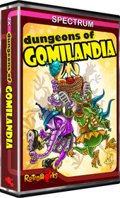 Dungeons of Gomilandia - Box - 3D Image