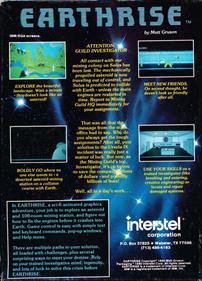 Earthrise - Box - Back Image