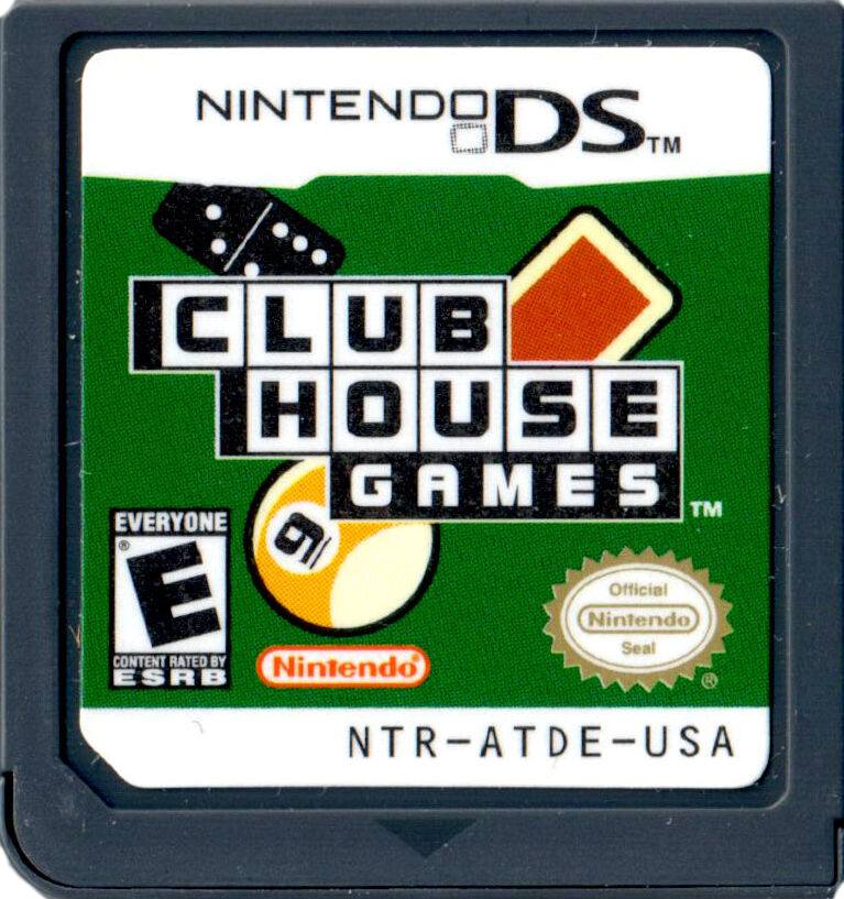 DS Club House Games – geekedouttoys