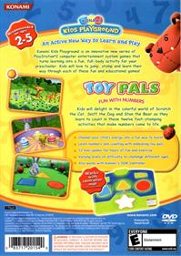 Konami Kids Playground: Toy Pals: Fun with Numbers - Box - Back Image