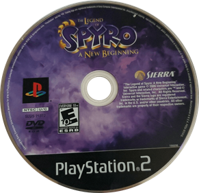 The Legend of Spyro: A New Beginning - Disc Image