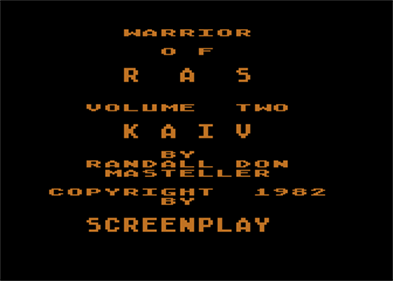 Kaiv - Screenshot - Game Title Image