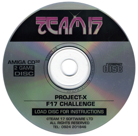 Project-X Special Edition & F17 Challenge - Disc Image