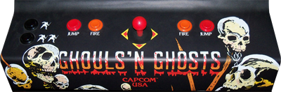 Ghouls'n Ghosts - Arcade - Control Panel Image